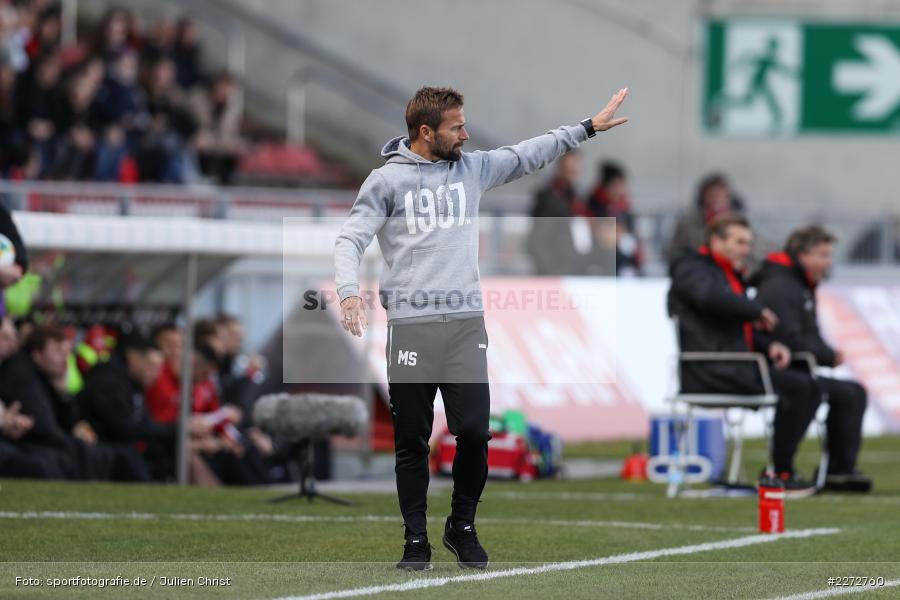 Michael Schiele, Soccer, Fussball, DFB, Würzburg, FLYERALARM Arena, 09.02.2020, 3. Liga, FC Ingolstadt 04, FC Würzburger Kickers - Bild-ID: 2272760