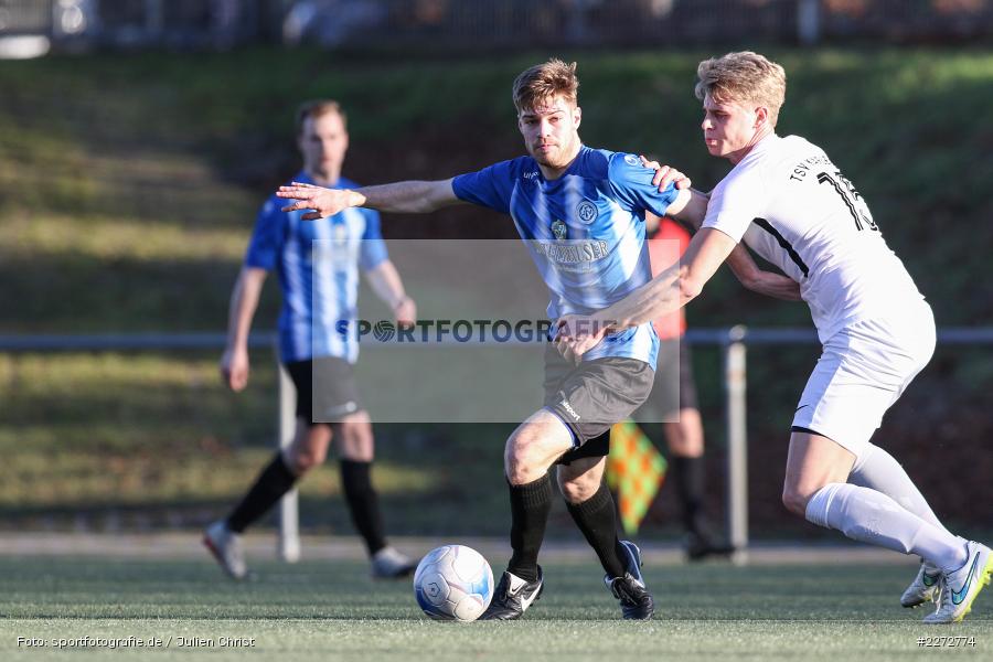 Henrik Ruppert, Erik Schnell Kretschmer, Bayernliga Nord, 15.02.2020, Landesfreundschaftsspiele, TSV Karlburg, Würzburger FV - Bild-ID: 2272774