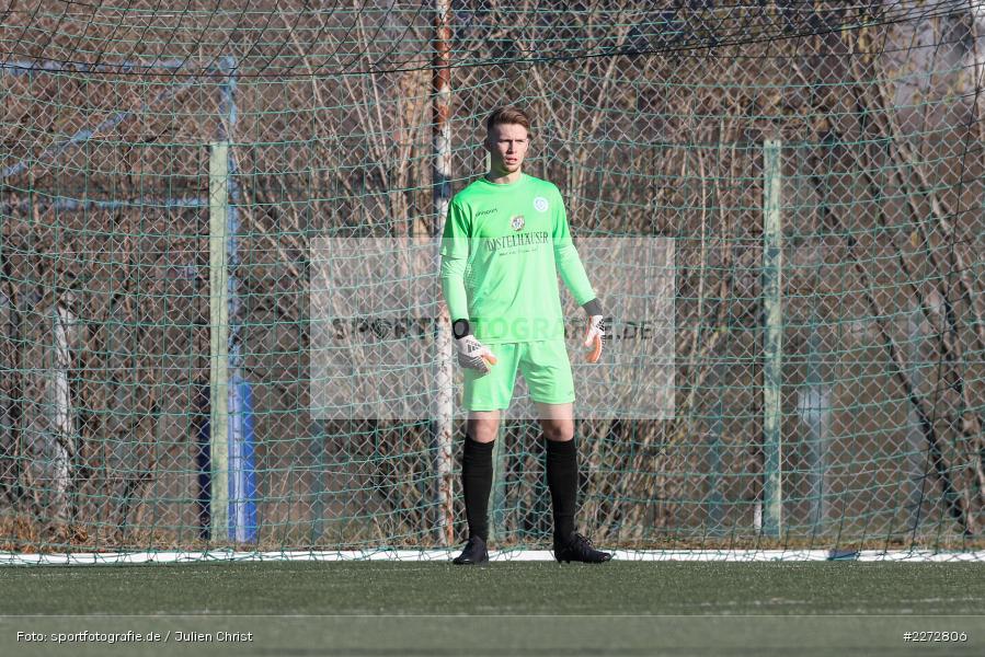 Julian Koch, Bayernliga Nord, 15.02.2020, Landesfreundschaftsspiele, TSV Karlburg, Würzburger FV - Bild-ID: 2272806