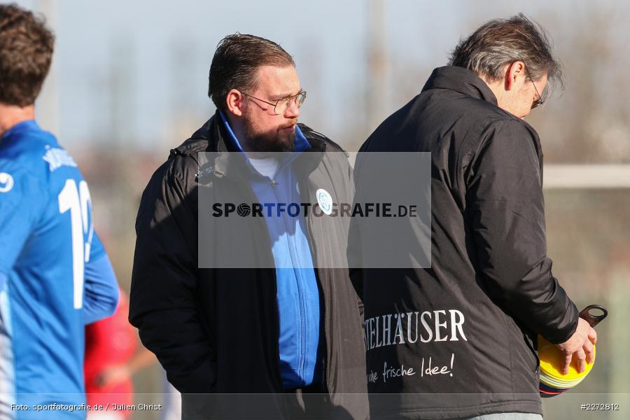 Marco Scheder, Berthold Göbel, Bayernliga Nord, 15.02.2020, Landesfreundschaftsspiele, TSV Karlburg, Würzburger FV - Bild-ID: 2272812