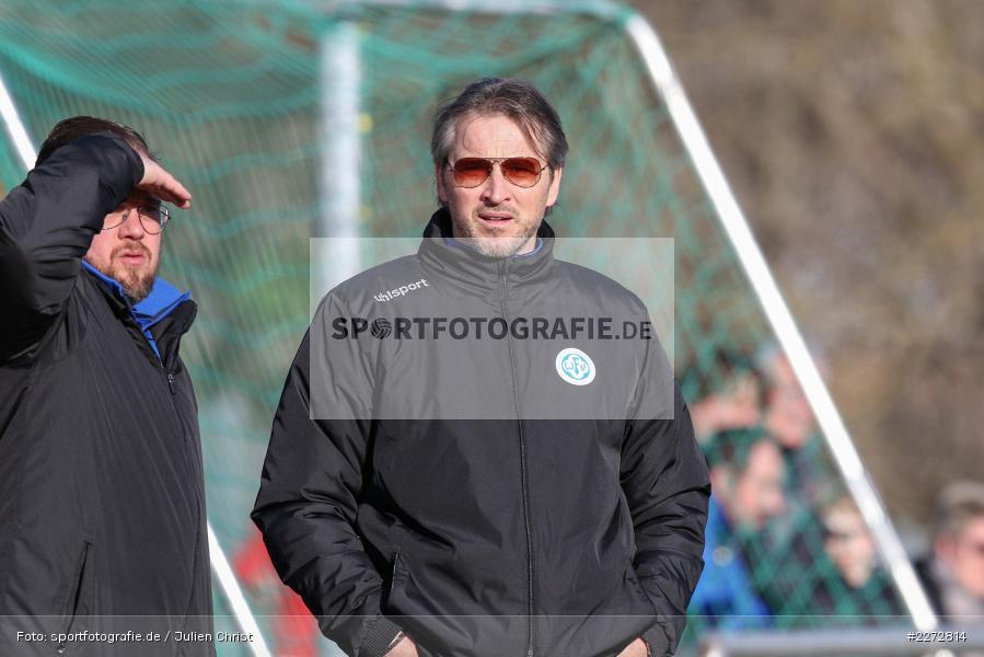 Marco Scheder, Berthold Göbel, Bayernliga Nord, 15.02.2020, Landesfreundschaftsspiele, TSV Karlburg, Würzburger FV - Bild-ID: 2272814