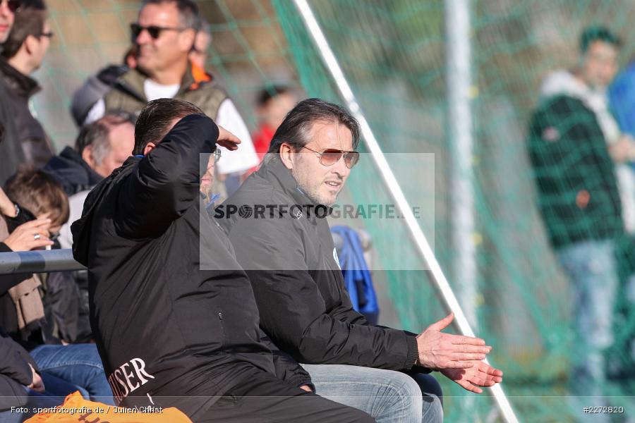 Marco Scheder, Berthold Göbel, Bayernliga Nord, 15.02.2020, Landesfreundschaftsspiele, TSV Karlburg, Würzburger FV - Bild-ID: 2272820
