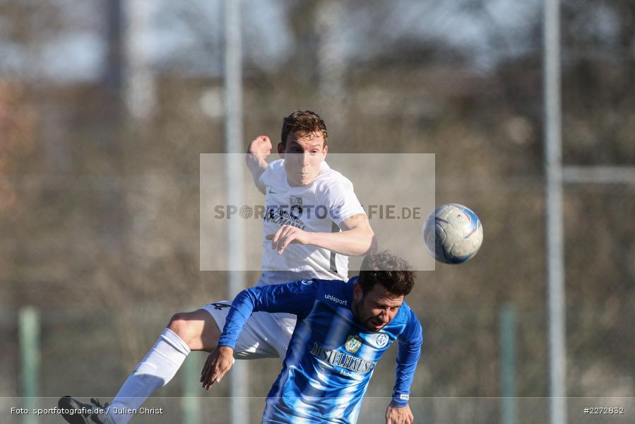 Sebastian Fries, Benjamin Schömig, Bayernliga Nord, 15.02.2020, Landesfreundschaftsspiele, TSV Karlburg, Würzburger FV - Bild-ID: 2272832 Sebastian Fries, Benjamin Schömig, Bayernliga Nord, 15.02.2020, Landesfreundschaftsspiele, TSV Karlburg, Würzburger FV - Bild-ID: 2272832