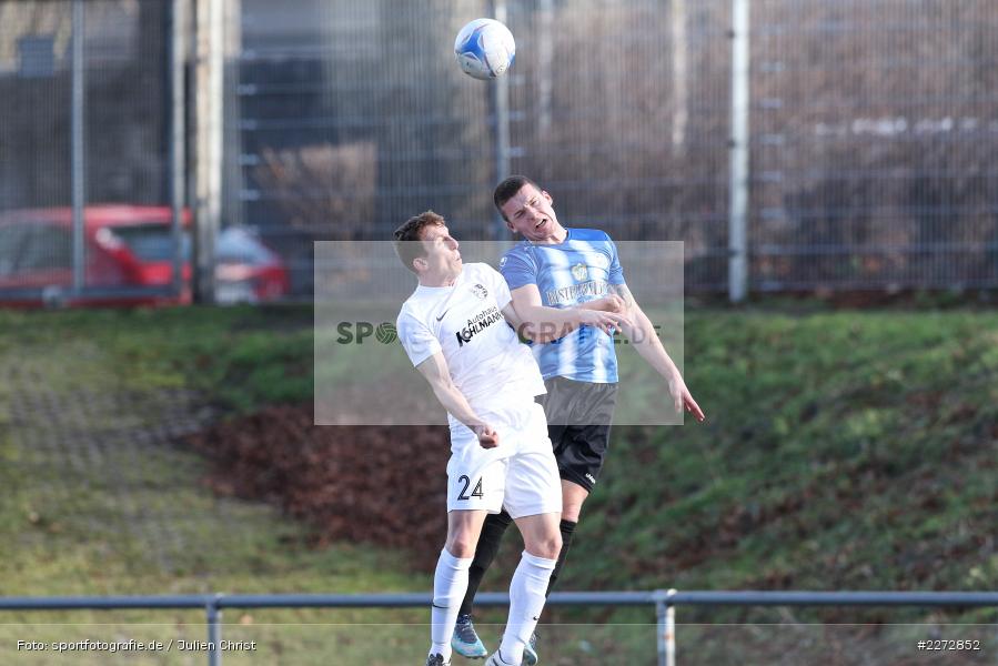 Dennie Michel, Sebastian Fries, Bayernliga Nord, 15.02.2020, Landesfreundschaftsspiele, TSV Karlburg, Würzburger FV - Bild-ID: 2272852