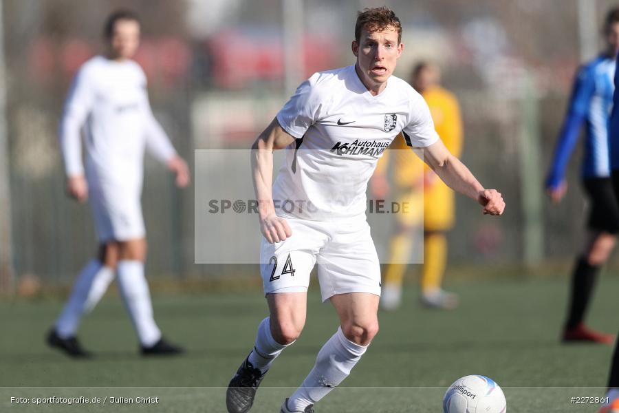Sebastian Fries, Bayernliga Nord, 15.02.2020, Landesfreundschaftsspiele, TSV Karlburg, Würzburger FV - Bild-ID: 2272861