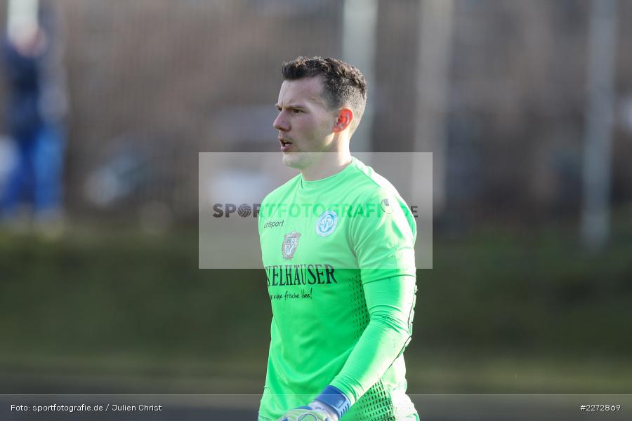 Daniel Baumann, Bayernliga Nord, 15.02.2020, Landesfreundschaftsspiele, TSV Karlburg, Würzburger FV - Bild-ID: 2272869