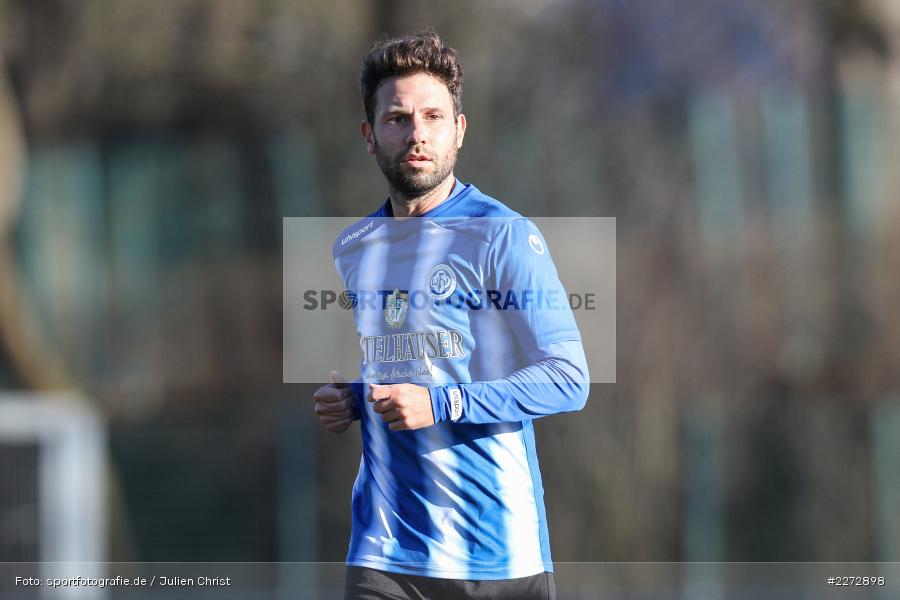 Benjamin Schömig, Bayernliga Nord, 15.02.2020, Landesfreundschaftsspiele, TSV Karlburg, Würzburger FV - Bild-ID: 2272898