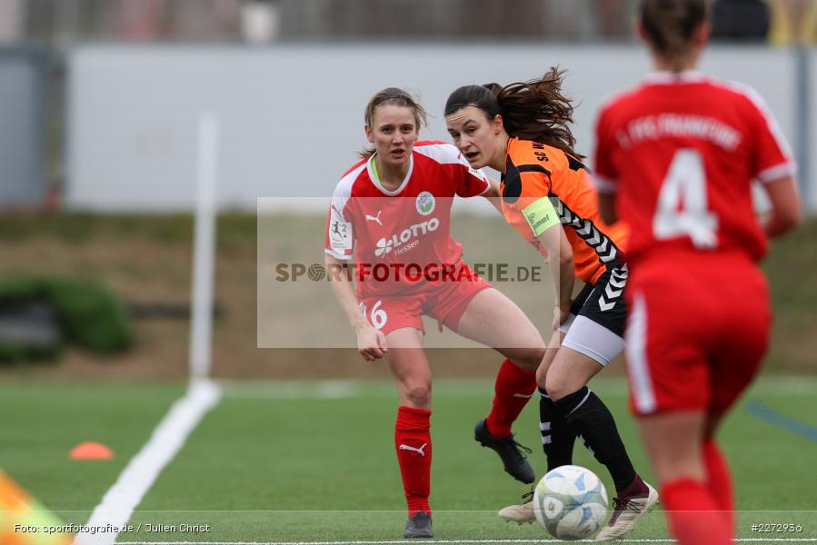 Aline Leonie Czaplicki, Theresa Damm, Heuchelhof Sportpark, 16.02.2020, Regionalfreundschaftsspiele, 1. FFC Frankfurt II, Sportclub Würzburg - Bild-ID: 2272936