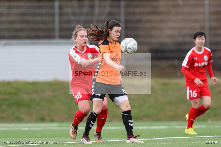Johanna Berg, Theresa Damm, Heuchelhof Sportpark, 16.02.2020, Regionalfreundschaftsspiele, 1. FFC Frankfurt II, Sportclub Würzburg - Bild-ID: 2272954 Johanna Berg, Theresa Damm, Heuchelhof Sportpark, 16.02.2020, Regionalfreundschaftsspiele, 1. FFC Frankfurt II, Sportclub Würzburg - Bild-ID: 2272954
