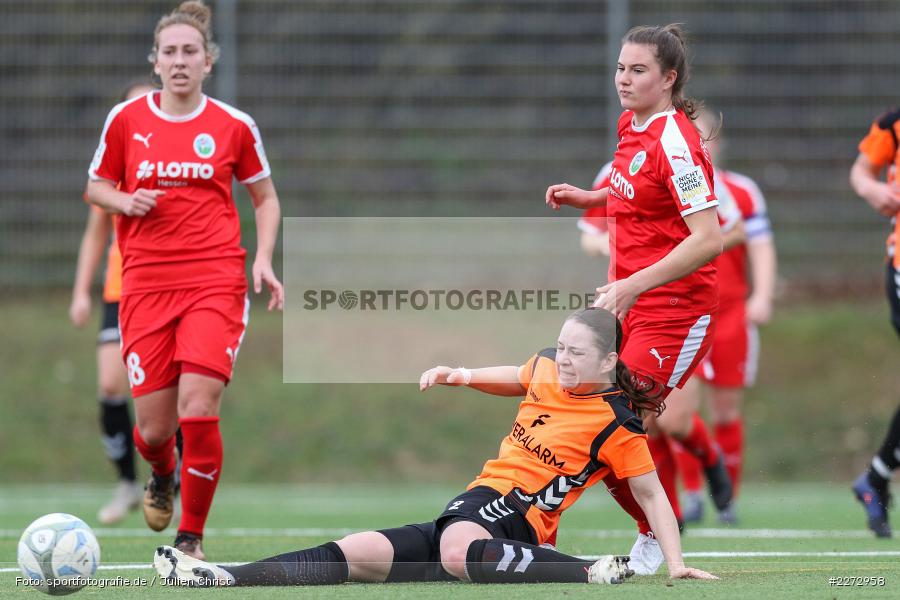 Chiara Marie Hahn, Josefin Hoffer, Heuchelhof Sportpark, 16.02.2020, Regionalfreundschaftsspiele, 1. FFC Frankfurt II, Sportclub Würzburg - Bild-ID: 2272958
