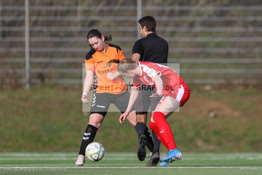 Josefin Hoffer, Heuchelhof Sportpark, 16.02.2020, Regionalfreundschaftsspiele, 1. FFC Frankfurt II, Sportclub Würzburg - Bild-ID: 2272980