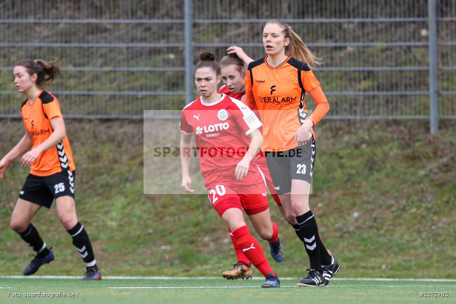 Regionalliga-Süd Frauen, 2. Frauen-Bundesliga, 16.02.2020, Sportpark Heuchelhof, Regionalfreundschaftsspiele, 1. FFC Frankfurt II, Sportclub Wuerzburg - Bild-ID: 2272983