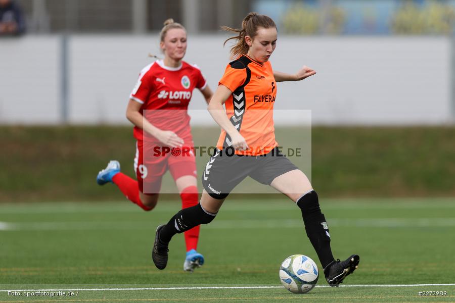 Regionalliga-Süd Frauen, 2. Frauen-Bundesliga, 16.02.2020, Sportpark Heuchelhof, Regionalfreundschaftsspiele, 1. FFC Frankfurt II, Sportclub Wuerzburg - Bild-ID: 2272989