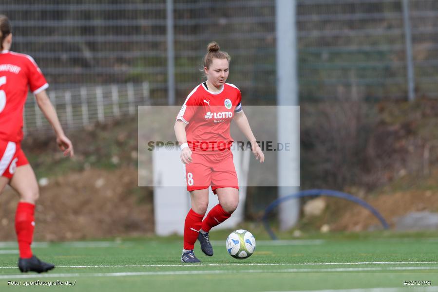 Regionalliga-Süd Frauen, 2. Frauen-Bundesliga, 16.02.2020, Sportpark Heuchelhof, Regionalfreundschaftsspiele, 1. FFC Frankfurt II, Sportclub Wuerzburg - Bild-ID: 2272993