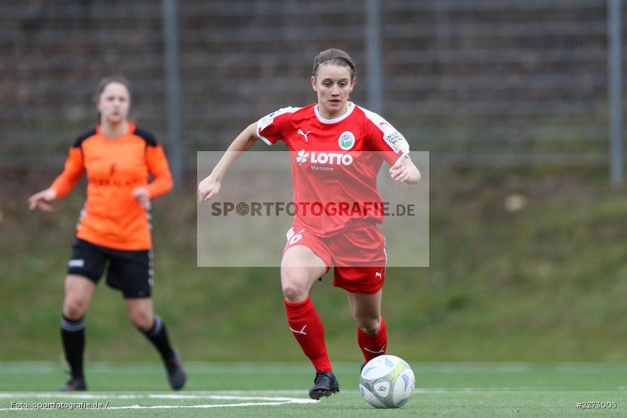 Regionalliga-Süd Frauen, 2. Frauen-Bundesliga, 16.02.2020, Sportpark Heuchelhof, Regionalfreundschaftsspiele, 1. FFC Frankfurt II, Sportclub Wuerzburg - Bild-ID: 2273003