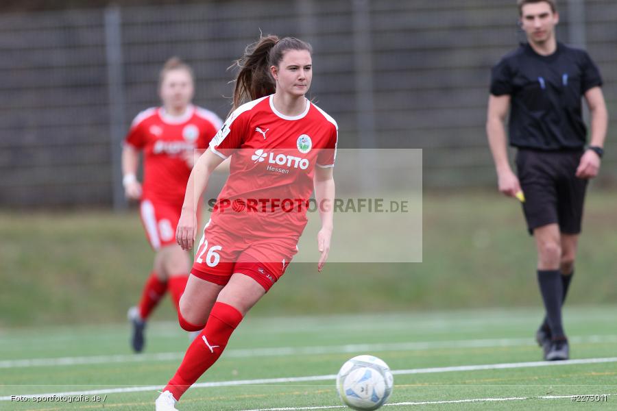 Regionalliga-Süd Frauen, 2. Frauen-Bundesliga, 16.02.2020, Sportpark Heuchelhof, Regionalfreundschaftsspiele, 1. FFC Frankfurt II, Sportclub Wuerzburg - Bild-ID: 2273011