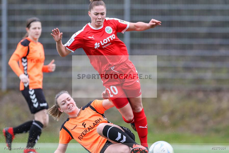Regionalliga-Süd Frauen, 2. Frauen-Bundesliga, 16.02.2020, Sportpark Heuchelhof, Regionalfreundschaftsspiele, 1. FFC Frankfurt II, Sportclub Wuerzburg - Bild-ID: 2273021