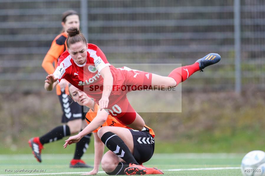 Regionalliga-Süd Frauen, 2. Frauen-Bundesliga, 16.02.2020, Sportpark Heuchelhof, Regionalfreundschaftsspiele, 1. FFC Frankfurt II, Sportclub Wuerzburg - Bild-ID: 2273023