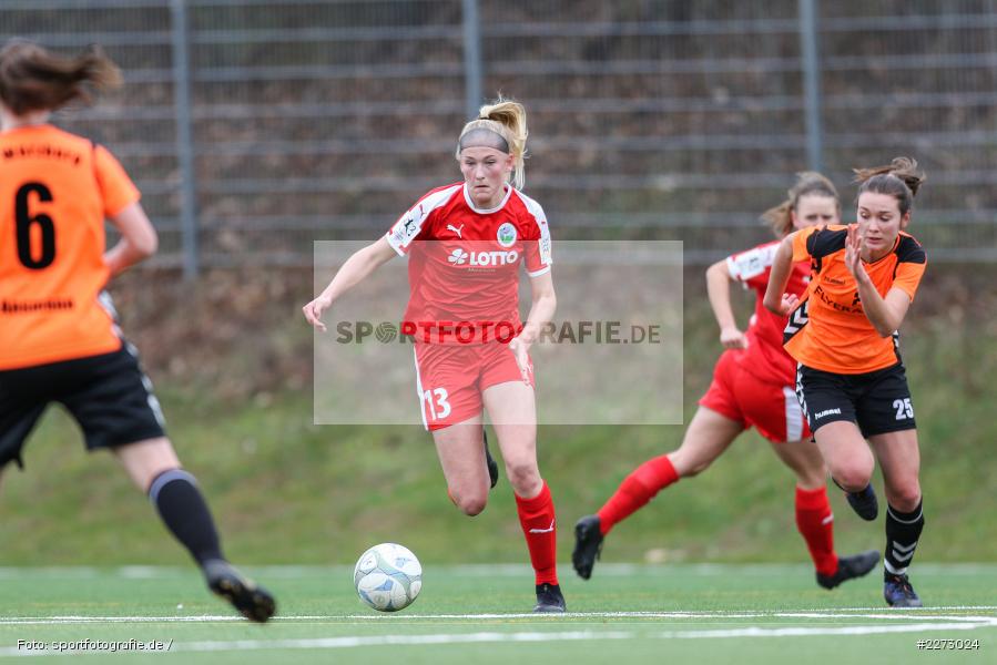 Regionalliga-Süd Frauen, 2. Frauen-Bundesliga, 16.02.2020, Sportpark Heuchelhof, Regionalfreundschaftsspiele, 1. FFC Frankfurt II, Sportclub Wuerzburg - Bild-ID: 2273024