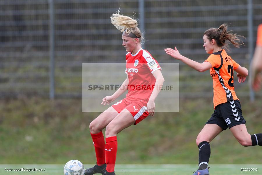 Regionalliga-Süd Frauen, 2. Frauen-Bundesliga, 16.02.2020, Sportpark Heuchelhof, Regionalfreundschaftsspiele, 1. FFC Frankfurt II, Sportclub Wuerzburg - Bild-ID: 2273030
