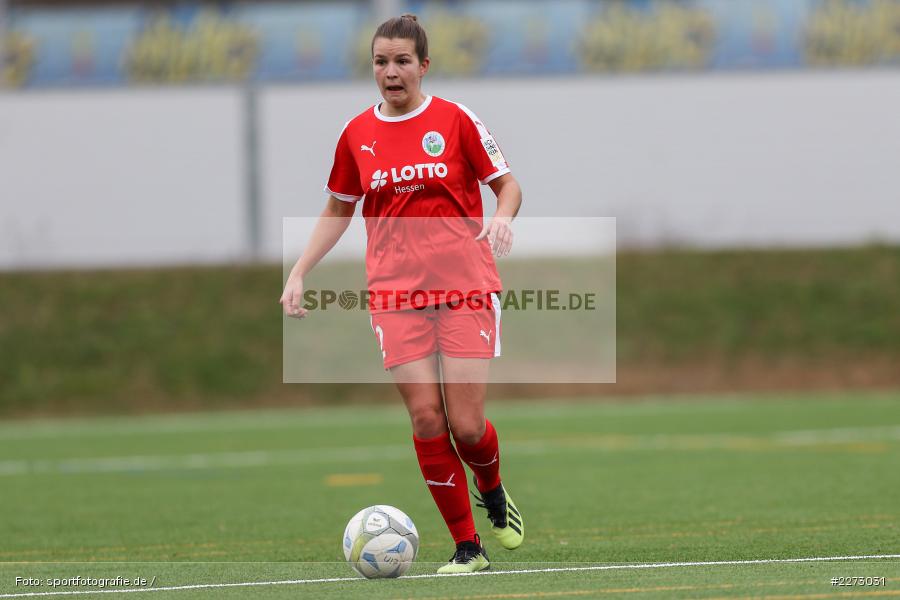 Regionalliga-Süd Frauen, 2. Frauen-Bundesliga, 16.02.2020, Sportpark Heuchelhof, Regionalfreundschaftsspiele, 1. FFC Frankfurt II, Sportclub Wuerzburg - Bild-ID: 2273031