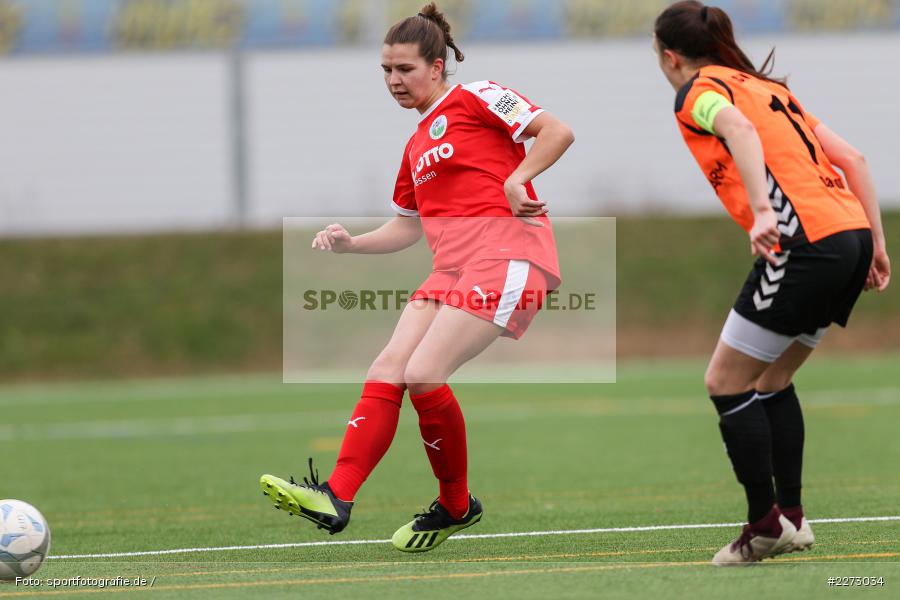 Regionalliga-Süd Frauen, 2. Frauen-Bundesliga, 16.02.2020, Sportpark Heuchelhof, Regionalfreundschaftsspiele, 1. FFC Frankfurt II, Sportclub Wuerzburg - Bild-ID: 2273034
