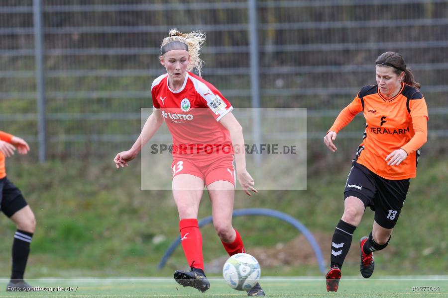 Regionalliga-Süd Frauen, 2. Frauen-Bundesliga, 16.02.2020, Sportpark Heuchelhof, Regionalfreundschaftsspiele, 1. FFC Frankfurt II, Sportclub Wuerzburg - Bild-ID: 2273042
