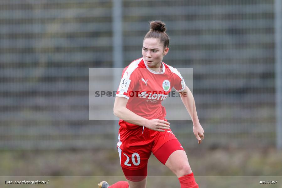 Regionalliga-Süd Frauen, 2. Frauen-Bundesliga, 16.02.2020, Sportpark Heuchelhof, Regionalfreundschaftsspiele, 1. FFC Frankfurt II, Sportclub Wuerzburg - Bild-ID: 2273057