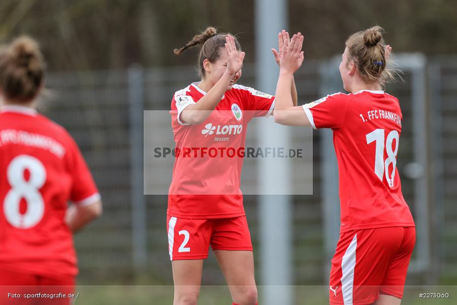 Regionalliga-Süd Frauen, 2. Frauen-Bundesliga, 16.02.2020, Sportpark Heuchelhof, Regionalfreundschaftsspiele, 1. FFC Frankfurt II, Sportclub Wuerzburg - Bild-ID: 2273060