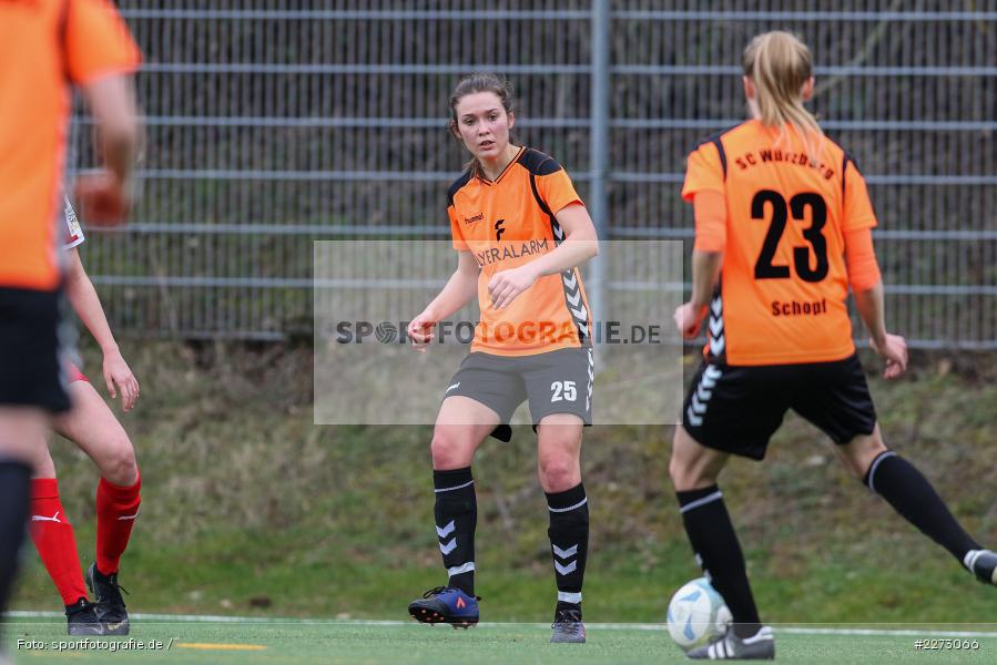 Regionalliga-Süd Frauen, 2. Frauen-Bundesliga, 16.02.2020, Sportpark Heuchelhof, Regionalfreundschaftsspiele, 1. FFC Frankfurt II, Sportclub Wuerzburg - Bild-ID: 2273066