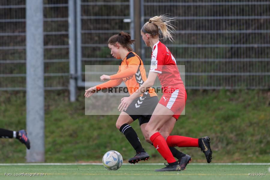 Regionalliga-Süd Frauen, 2. Frauen-Bundesliga, 16.02.2020, Sportpark Heuchelhof, Regionalfreundschaftsspiele, 1. FFC Frankfurt II, Sportclub Wuerzburg - Bild-ID: 2273067
