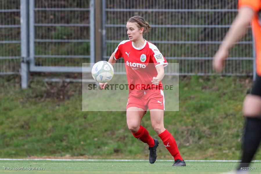 Regionalliga-Süd Frauen, 2. Frauen-Bundesliga, 16.02.2020, Sportpark Heuchelhof, Regionalfreundschaftsspiele, 1. FFC Frankfurt II, Sportclub Wuerzburg - Bild-ID: 2273077