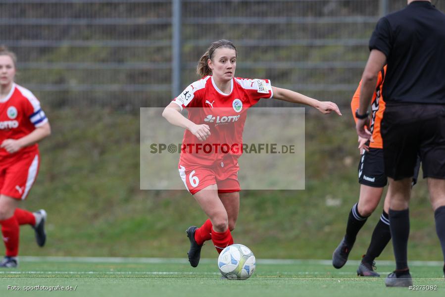 Regionalliga-Süd Frauen, 2. Frauen-Bundesliga, 16.02.2020, Sportpark Heuchelhof, Regionalfreundschaftsspiele, 1. FFC Frankfurt II, Sportclub Wuerzburg - Bild-ID: 2273082