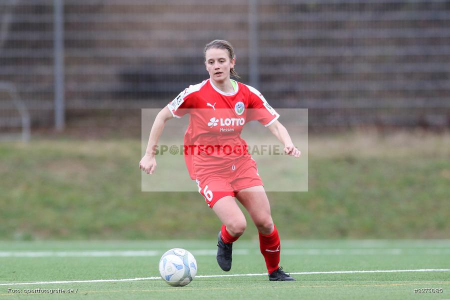 Regionalliga-Süd Frauen, 2. Frauen-Bundesliga, 16.02.2020, Sportpark Heuchelhof, Regionalfreundschaftsspiele, 1. FFC Frankfurt II, Sportclub Wuerzburg - Bild-ID: 2273085