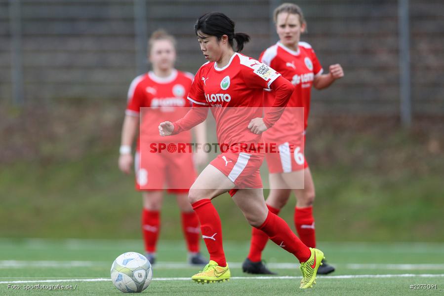 Regionalliga-Süd Frauen, 2. Frauen-Bundesliga, 16.02.2020, Sportpark Heuchelhof, Regionalfreundschaftsspiele, 1. FFC Frankfurt II, Sportclub Wuerzburg - Bild-ID: 2273091