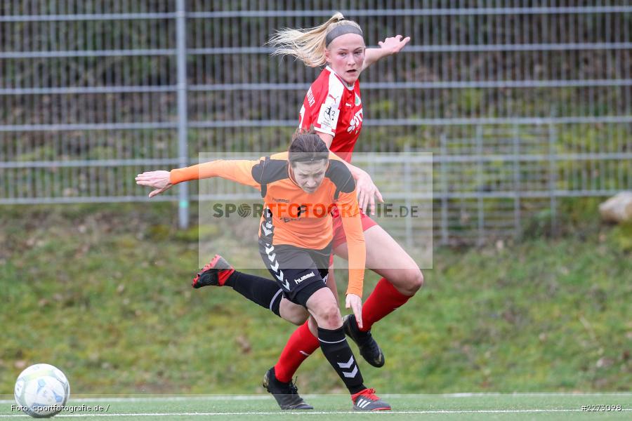 Regionalliga-Süd Frauen, 2. Frauen-Bundesliga, 16.02.2020, Sportpark Heuchelhof, Regionalfreundschaftsspiele, 1. FFC Frankfurt II, Sportclub Wuerzburg - Bild-ID: 2273098