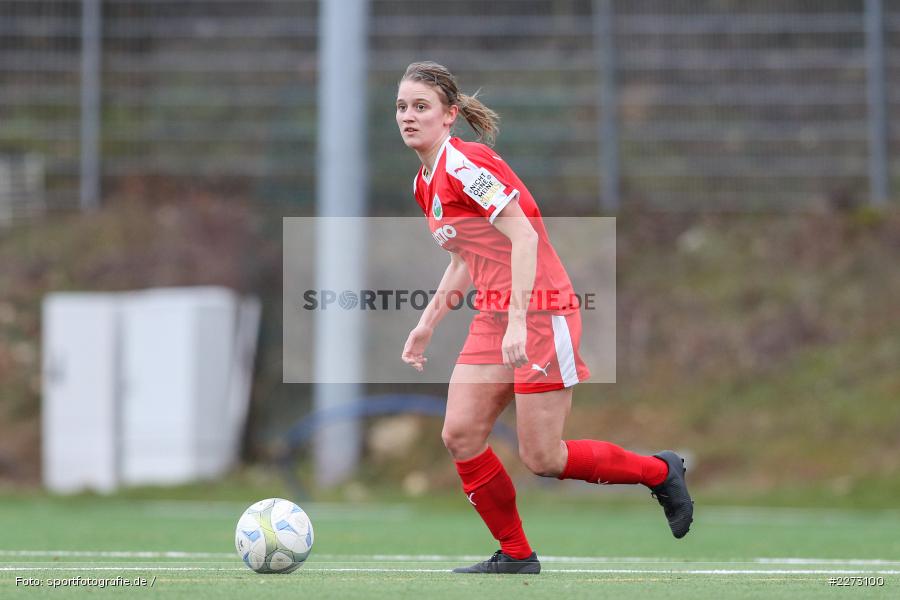 Regionalliga-Süd Frauen, 2. Frauen-Bundesliga, 16.02.2020, Sportpark Heuchelhof, Regionalfreundschaftsspiele, 1. FFC Frankfurt II, Sportclub Wuerzburg - Bild-ID: 2273100