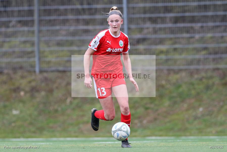 Regionalliga-Süd Frauen, 2. Frauen-Bundesliga, 16.02.2020, Sportpark Heuchelhof, Regionalfreundschaftsspiele, 1. FFC Frankfurt II, Sportclub Wuerzburg - Bild-ID: 2273103