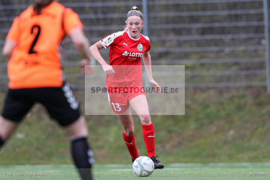 Regionalliga-Süd Frauen, 2. Frauen-Bundesliga, 16.02.2020, Sportpark Heuchelhof, Regionalfreundschaftsspiele, 1. FFC Frankfurt II, Sportclub Wuerzburg - Bild-ID: 2273105