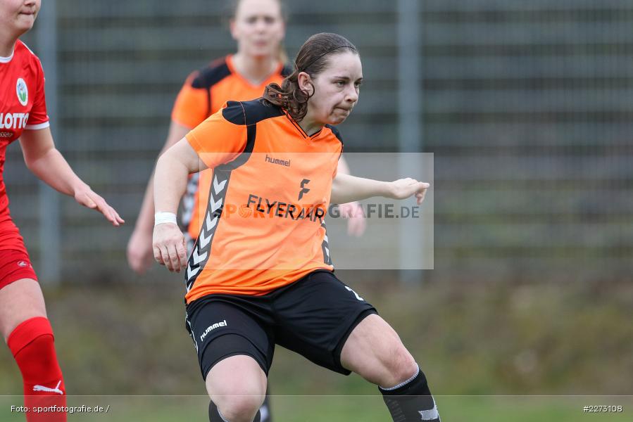 Regionalliga-Süd Frauen, 2. Frauen-Bundesliga, 16.02.2020, Sportpark Heuchelhof, Regionalfreundschaftsspiele, 1. FFC Frankfurt II, Sportclub Wuerzburg - Bild-ID: 2273108