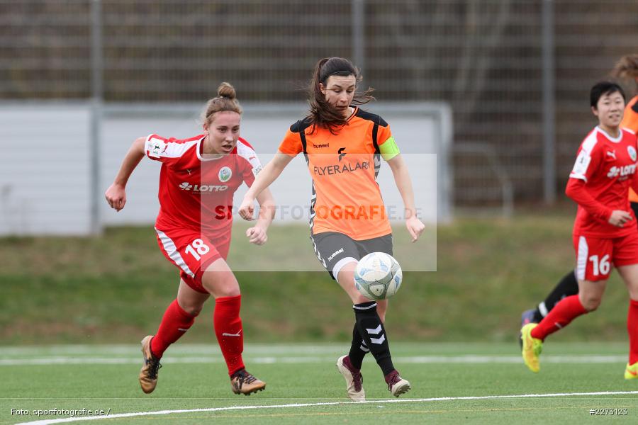 Regionalliga-Süd Frauen, 2. Frauen-Bundesliga, 16.02.2020, Sportpark Heuchelhof, Regionalfreundschaftsspiele, 1. FFC Frankfurt II, Sportclub Wuerzburg - Bild-ID: 2273123