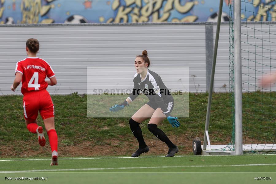 Regionalliga-Süd Frauen, 2. Frauen-Bundesliga, 16.02.2020, Sportpark Heuchelhof, Regionalfreundschaftsspiele, 1. FFC Frankfurt II, Sportclub Wuerzburg - Bild-ID: 2273130