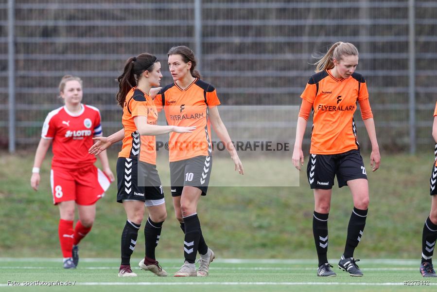 Regionalliga-Süd Frauen, 2. Frauen-Bundesliga, 16.02.2020, Sportpark Heuchelhof, Regionalfreundschaftsspiele, 1. FFC Frankfurt II, Sportclub Wuerzburg - Bild-ID: 2273142