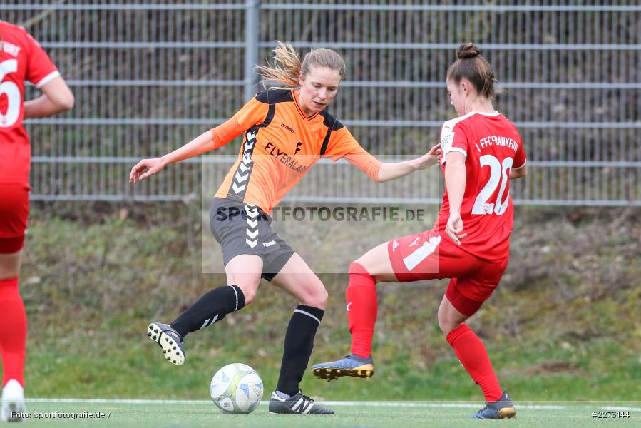 Regionalliga-Süd Frauen, 2. Frauen-Bundesliga, 16.02.2020, Sportpark Heuchelhof, Regionalfreundschaftsspiele, 1. FFC Frankfurt II, Sportclub Wuerzburg - Bild-ID: 2273144
