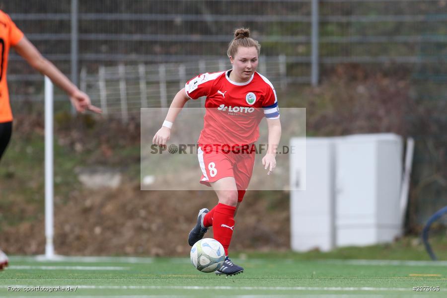 Regionalliga-Süd Frauen, 2. Frauen-Bundesliga, 16.02.2020, Sportpark Heuchelhof, Regionalfreundschaftsspiele, 1. FFC Frankfurt II, Sportclub Wuerzburg - Bild-ID: 2273163