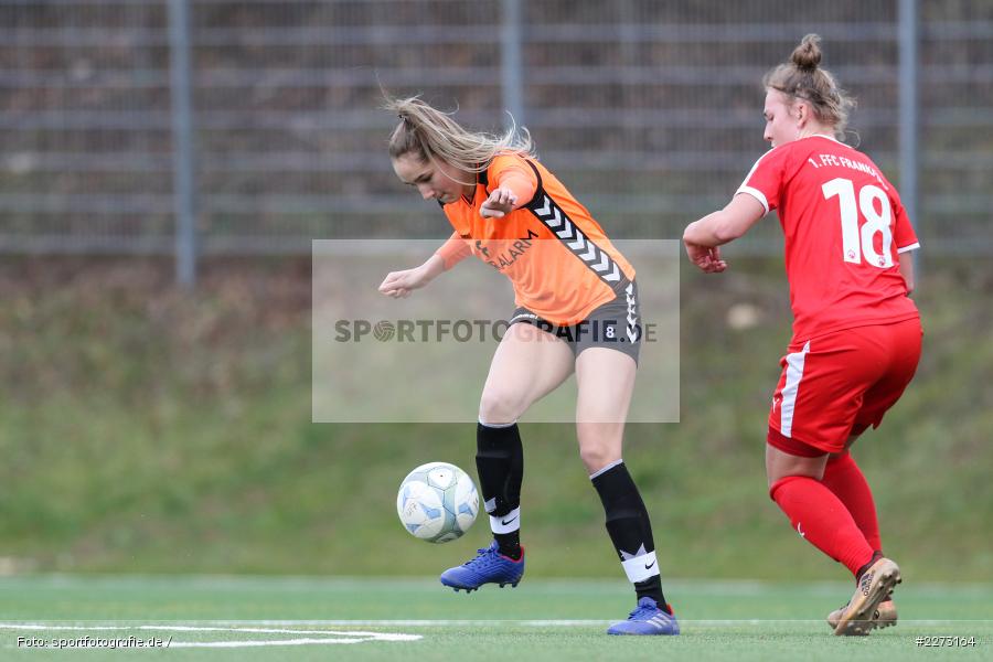 Regionalliga-Süd Frauen, 2. Frauen-Bundesliga, 16.02.2020, Sportpark Heuchelhof, Regionalfreundschaftsspiele, 1. FFC Frankfurt II, Sportclub Wuerzburg - Bild-ID: 2273164