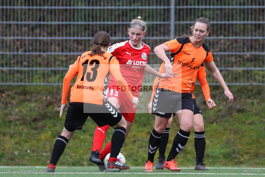 Regionalliga-Süd Frauen, 2. Frauen-Bundesliga, 16.02.2020, Sportpark Heuchelhof, Regionalfreundschaftsspiele, 1. FFC Frankfurt II, Sportclub Wuerzburg - Bild-ID: 2273198