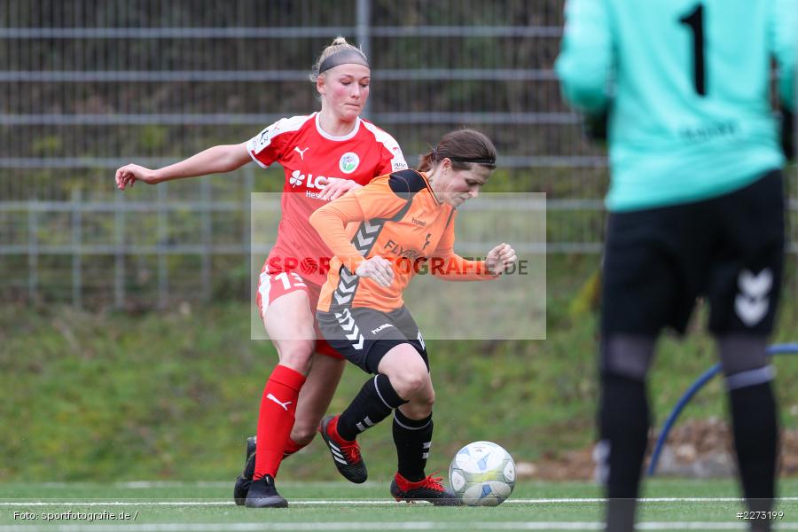 Regionalliga-Süd Frauen, 2. Frauen-Bundesliga, 16.02.2020, Sportpark Heuchelhof, Regionalfreundschaftsspiele, 1. FFC Frankfurt II, Sportclub Wuerzburg - Bild-ID: 2273199