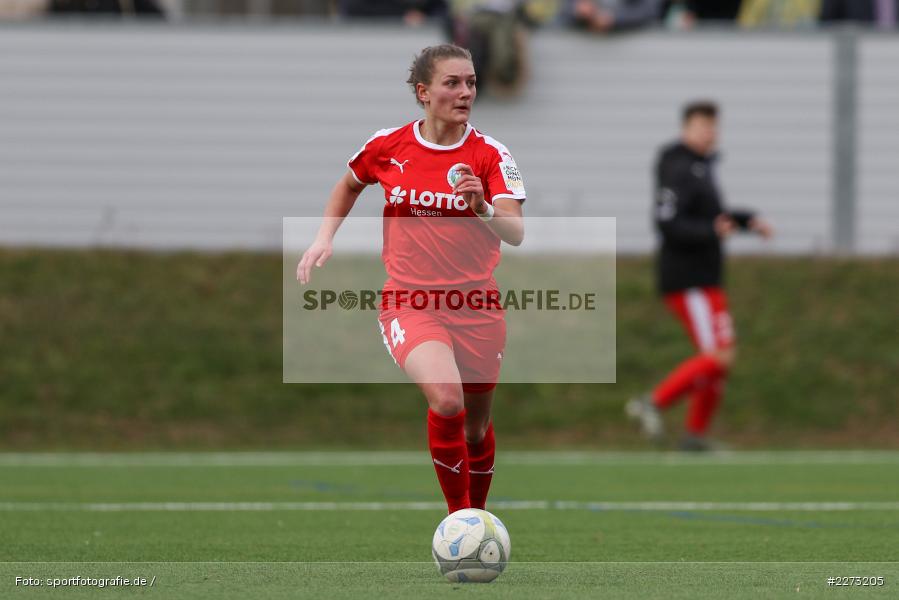 Regionalliga-Süd Frauen, 2. Frauen-Bundesliga, 16.02.2020, Sportpark Heuchelhof, Regionalfreundschaftsspiele, 1. FFC Frankfurt II, Sportclub Wuerzburg - Bild-ID: 2273205