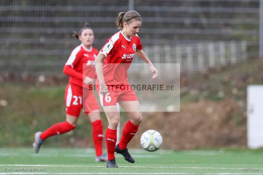 Regionalliga-Süd Frauen, 2. Frauen-Bundesliga, 16.02.2020, Sportpark Heuchelhof, Regionalfreundschaftsspiele, 1. FFC Frankfurt II, Sportclub Wuerzburg - Bild-ID: 2273208
